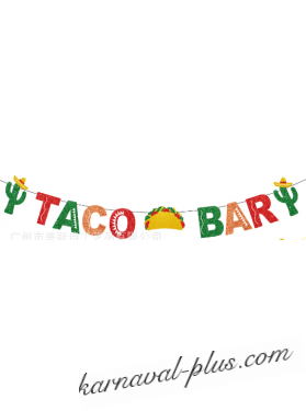 Гирлянда Мексиканская вечеринка, Taco Bar